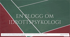 Desktop Screenshot of idrottspsykologi.info